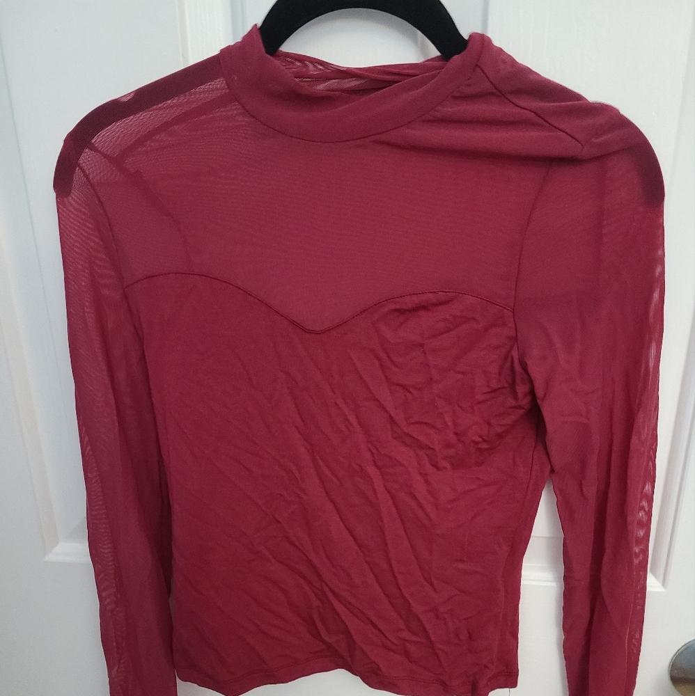 Shein mesh top
